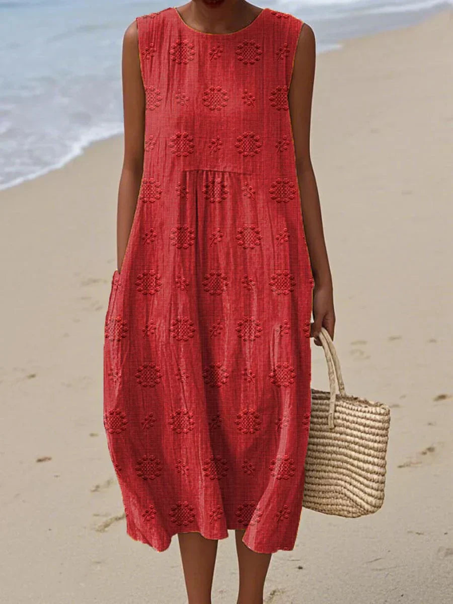 Vestido de Playa Artístico