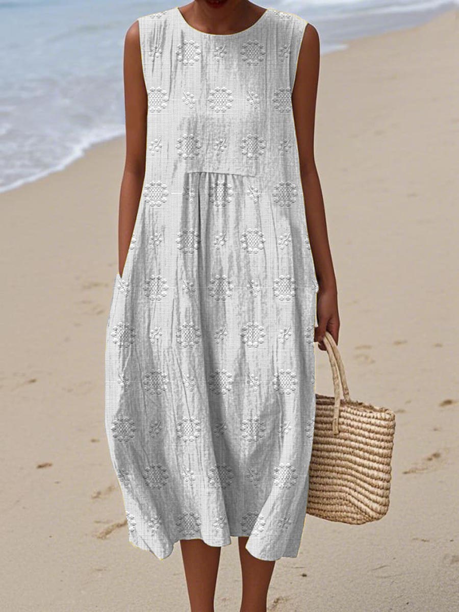 Vestido de Playa Artístico