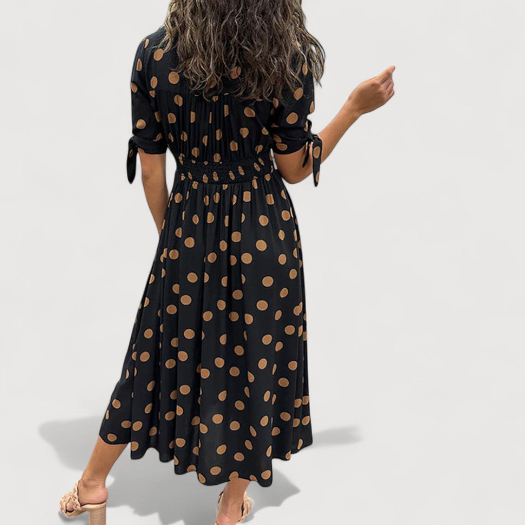 ROCIO | VESTIDO FRESCO CON ESCOTE EN V