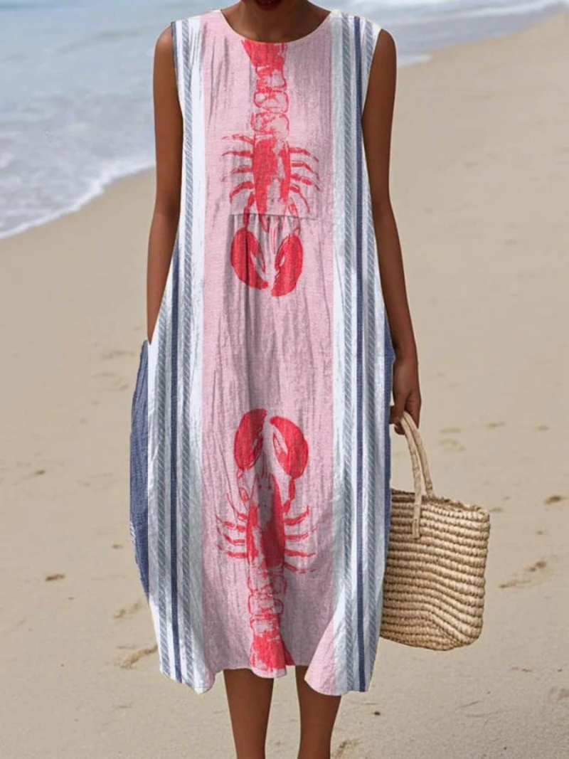 Vestido de Playa Artístico