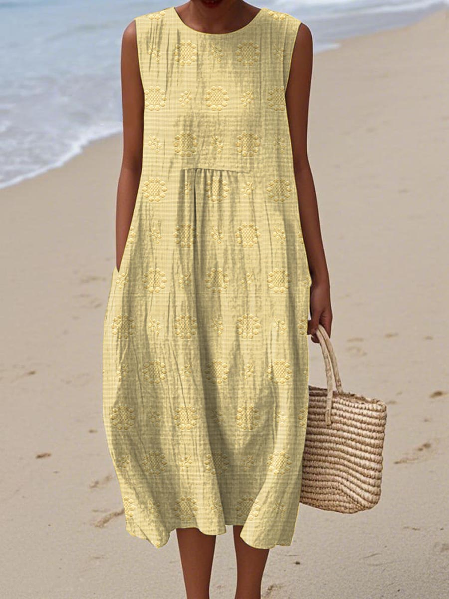 Vestido de Playa Artístico