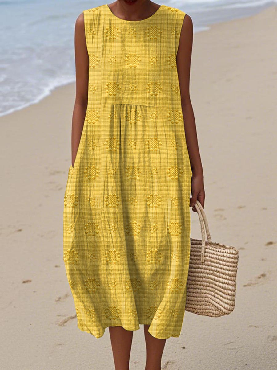 Vestido de Playa Artístico