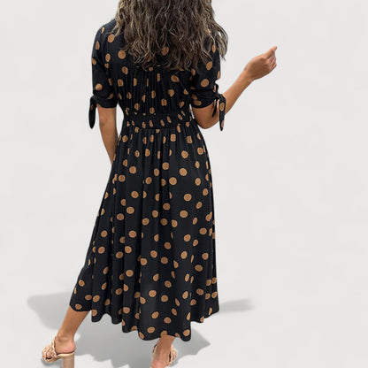 ROCIO | VESTIDO FRESCO CON ESCOTE EN V