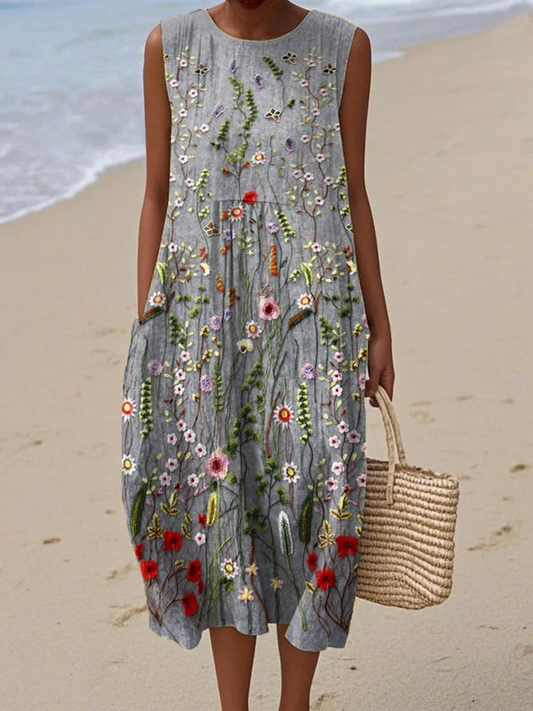 Vestido de Verano Artístico