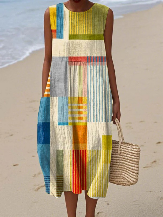 Vestido de Verano Artístico