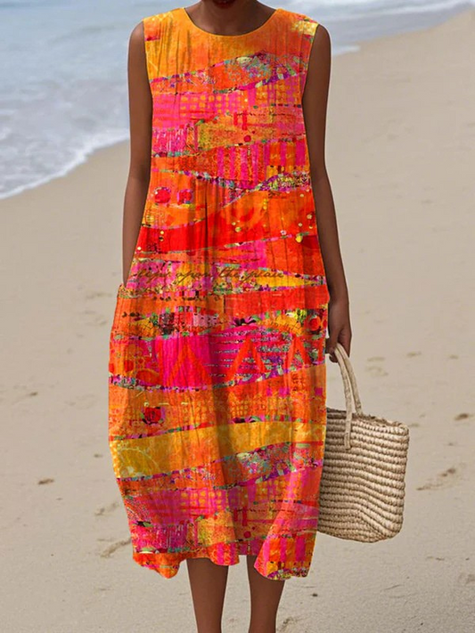 Vestido de Verano Artístico