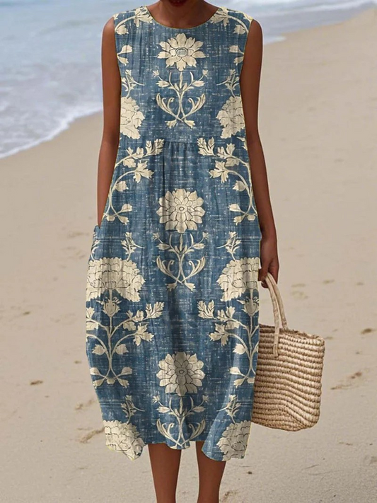 Vestido de Playa Artístico