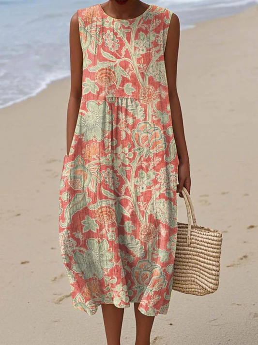 Vestido de Playa Artístico