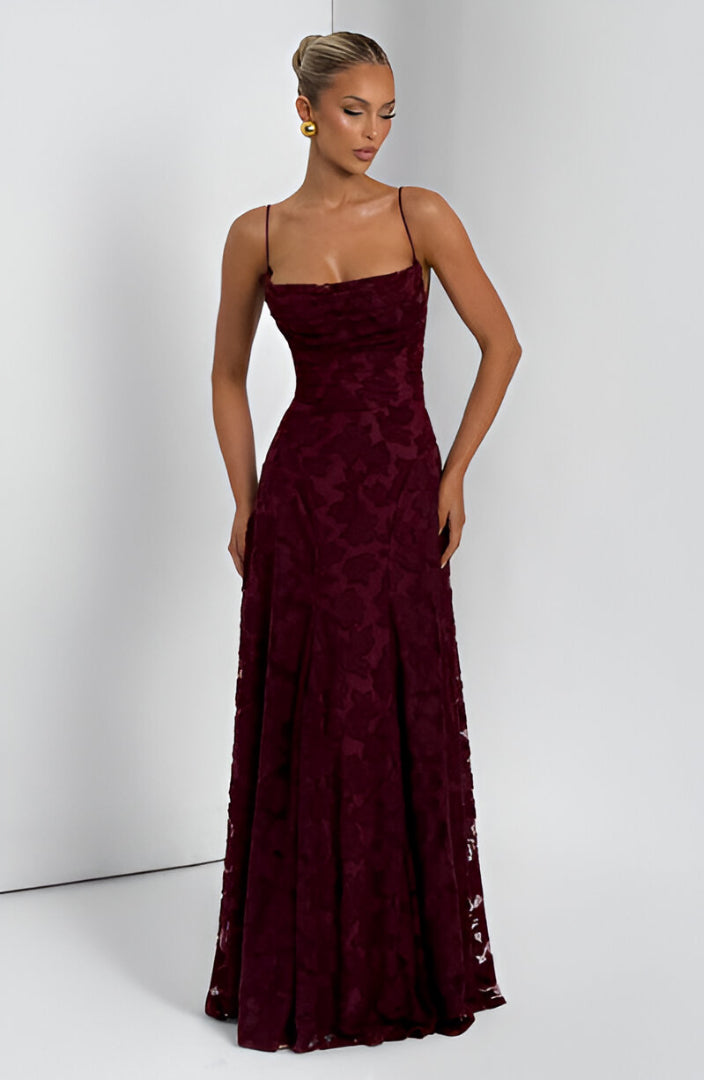 Francisa™ | Vestido largo con corsé de encaje