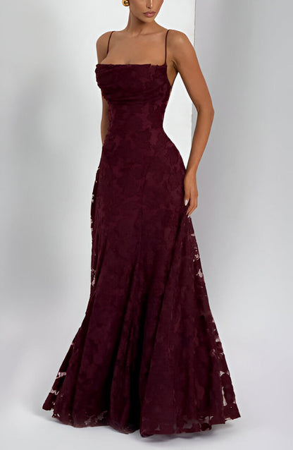 Francisa™ | Vestido largo con corsé de encaje