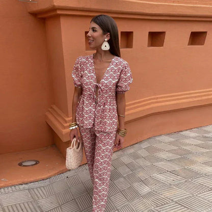 GRACIA | CONJUNTO DE VERANO DE DOS PIEZAS